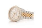 ICED OUT WATCHES ROLEX Datejust 41MM TWO TONE GOLD MOISSANITE 19.30CT