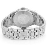 MOISSANITE WATCH AUDEMARS PIGUET ROYAL OAK 41MM FULL ICED BLACK DIAL