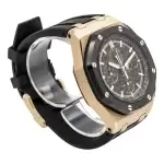 AP Royal Oak Chronograph Black Dial Offshore 44MM Rose Gold Watch