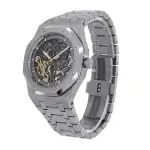 Audemars Piguet Royal Oak Skeleton 41MM Balance  In Steel Men’s Watch 15407ST.OO.1220ST.01