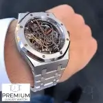 Audemars Piguet Royal Oak Skeleton 41MM Balance  In Steel Men’s Watch 15407ST.OO.1220ST.01