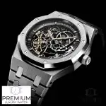 Audemars Piguet Royal Oak Skeleton 41MM Balance  In Steel Men’s Watch 15407ST.OO.1220ST.01