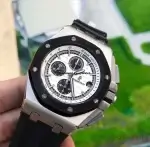 Audemars Piguet Black Panda Royal Oak Offshore Ceramic 44mm Chrono Steel 26400 Watch