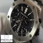 Audemars Piguet Royal Oak Offshore Black Dial 42MM Men's Watch DIVER 15703
