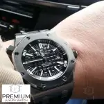 Audemars Piguet Royal Oak Offshore Black Dial 42MM Men's Watch DIVER 15703