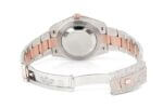 ROLEX ICED OUT WATCH 41MM TWO TONE WITH BROWN DIAL STAINLESS STEEL MOISSANITE 20.00CT