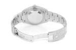 ROLEX DATEJUST ICED OUT 41MM SILVER AUTOMATIC STAINLESS STEEL WATCH FULL MOISSANITE 23.50CT
