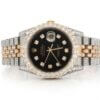 iced out rolex datejust