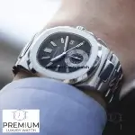 Patek Philippe Chronograph Watch Nautilus 5980/1A Stainless Steel Blue Dial