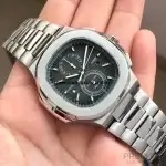 Patek Philippe Travel Time Nautilus Dark Grey Dial Men's Wrist Watch 5990/1A-001 40.5mm