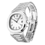 Patek Philippe Nautilus White Dial 40mm Men's Watch 5711