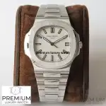 Patek Philippe Nautilus White Dial 40mm Men's Watch 5711