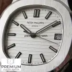 Patek Philippe Nautilus White Dial 40mm Men's Watch 5711