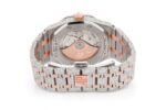 AP ICED OUT WATCH ROYAL OAK 41MM TWO TONE VVS MOISSNITE DIAMOND