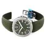 Patek Philippe Aquanaut Green Dial Rubber Strap Men's Watch 5168G-010