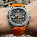 Patek Philippe Orange watch | Aquanaut Chronograph 5968A-001 Steel