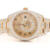 rolex watch with diamonds