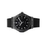 Hublot Classic Fusion Black Dial Automatic 42 mm Men's with Black Rubber Watch