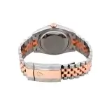 Rolex Two Tone Jubilee Band Datejust 41MM Wimbledon Rose Gold Watch 126331