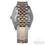 Rolex Two Tone Jubilee Band Datejust 41MM Wimbledon Rose Gold Watch 126331