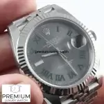 Rolex Datejust 41 Slate Dial Roman Jubilee Bracelet Automatic Men's Watch 126300