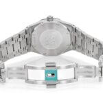 MOISSANITE WATCH AUDEMARS PIGUET ROYAL OAK 41MM FULL ICED BLACK DIAL
