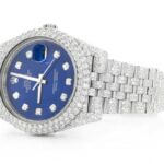 Rolex Datejust 40MM Full Iced Automatic Steel Watch  17.30CT.