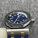 Audemars Piguet Royal Oak Offshore Diver 42MM Blue Dial Mens Watch 15720