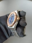Audemars Piguet Royal Oak Two Tone 41mm Selfwinding Dual Tone Blue Dial Automatic Watch