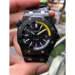 AP Royal Oak Offshore On Wrist | 42MM Black Dial & Strap Watch.
