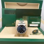 Rolex Datejust 41 Blue Dial Stainless Steel White Gold Oyster Bracelet Watch 126334