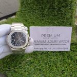 Patek Philippe Travel Time Nautilus Dark Grey Dial Men's Wrist Watch 5990/1A-001 40.5mm