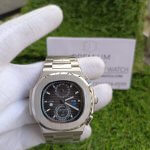 Patek Philippe Travel Time Nautilus Dark Grey Dial Men's Wrist Watch 5990/1A-001 40.5mm