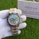 Rolex Oyster Perpetual Cosmograph Daytona Platinum Ice Blue 40mm Men's Wrist Watch high quality Swiss