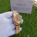 Rolex Day-Date Rose Gold Chocolate Dial 40MM President Men's Wach 228235