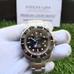 Rolex Sea Dweller Black Dial Deepsea 44 Stainless Steel Men's Watch 116660