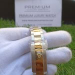 Rolex Sky Dweller Two Tone Black Dial Yellow Gold Bezel Oyster Men's Watch 326933