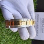 Rolex Sky Dweller Two Tone White Dial 42MM Yellow Gold Bezel Oyster Men's Watch 326933