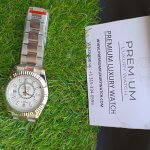 Rolex Sky-Dweller White Gold Automatic Men’s 42MM White Dial Oyster Watch 326934