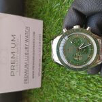 Omega Speedmaster Moonwatch 50th Anniversary Apollo 11 Moonshine Gold & Green Bezel Green Dial Men’s Wrist Watch