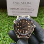 Omega Seamaster Diver 300m Black Bond 007 Mesh Band 42mm Man’s Wrist Watch