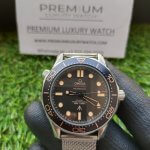Omega Seamaster Diver 300m Black Bond 007 Mesh Band 42mm Man’s Wrist Watch