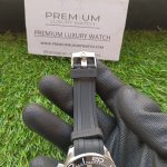 Omega Seamaster Ceramic Black Dial Diver 300m On Rubber Strap Automatic Men’s Watch