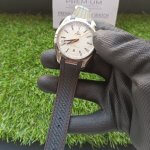 Omega Seamaster Aqua Terra White Dial 150m Master Co-Axial Rubber Strap Men’s Watch