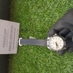 Omega Seamaster Aqua Terra White Dial 150m Master Co-Axial Rubber Strap Men’s Watch