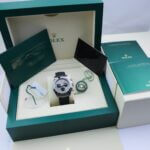 Rolex Daytona White Gold 116519LN 40MM Black Rubber Belt Watch
