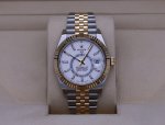 Sky Dweller jubilee Rolex White Dial 42MM Yellow Gold Bezel Two Tone Men's Watch 326933