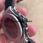 Hublot Steel Black Ceramic Gray Dial | Big Bang Chronograph 44mm Wrist Watch