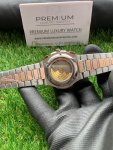 Patek Philippe Nautilus two tone 40mm Men Watch Blue Dial 5980/1AR