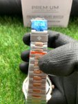 Patek Philippe Nautilus two tone 40mm Men Watch Blue Dial 5980/1AR